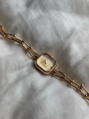 Gold-Tone Women's Bracelet Watch
